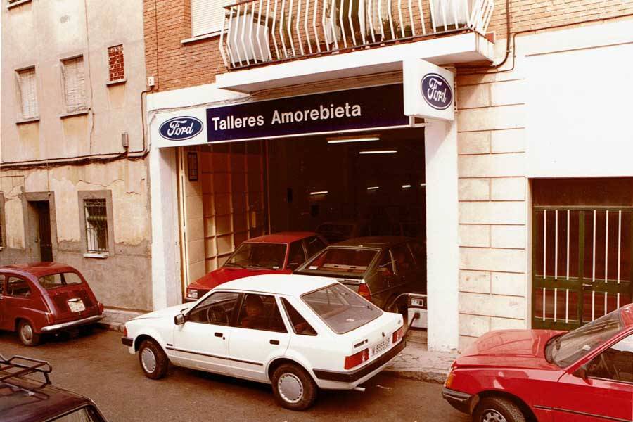 Taller de coches en Madrid calle pando 18 amorebieta e hijos